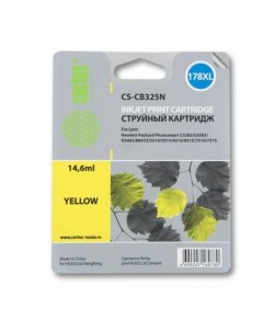 Картридж 178XL CS CB325N Yellow для HP C5383 6383 D5463 B8553 5510 5515 6510 6515 7510 75 Cactus