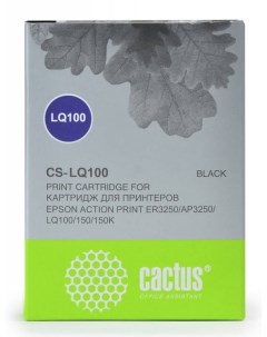 Картридж ленточный CS LQ100 Cactus