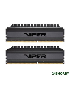 Оперативная память Patriot Viper 4 Blackout 2x8GB DDR4 PC4 33000 PVB416G413C8K Patriot (компьютерная техника)