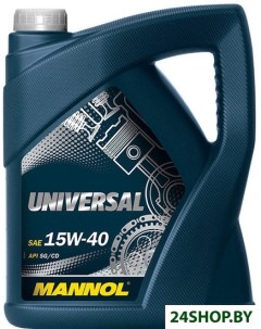 Моторное масло Universal 15W 40 API SG CD 5л Mannol