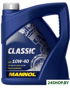 Моторное масло CLASSIC 10W 40 4л Mannol