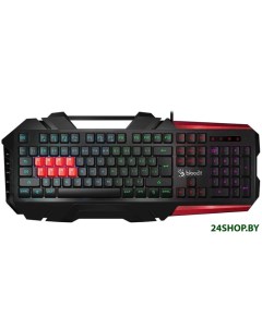 Клавиатура Bloody B3590R черный красный A4tech