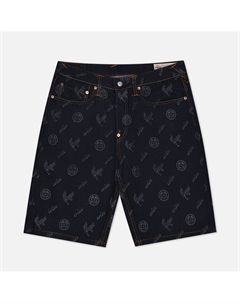 Мужские шорты Kamon Eagle All Over Print Seagull Embroidered Evisu