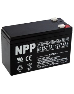 Аккумулятор для ИБП NP 12 7 5 12В 7 5 А ч Npp