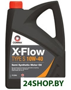 Моторное масло X Flow Type S 10W 40 4л Comma