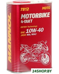 Моторное масло Motorbike 4 Takt 10W 40 1л Mannol