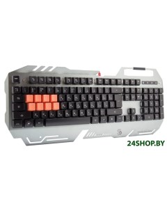 Клавиатура Bloody B418 серый A4tech