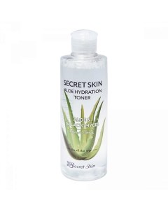 Тонер для лица с экстрактом алоэ ALOE HYDRATION 250 Secret skin