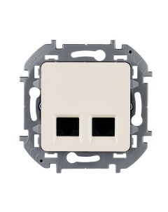 INSPIRIA сл к Розетка комп 2 RJ45 без рамки 673836 Legrand