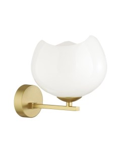 Светильник настенный EXCLUSIVE WATERLILY 4873 1W зол бел 1 40Вт Е14 Odeon light