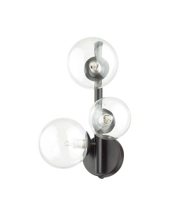 Светильник настенный TOVI 4818/3W MODERN ODL21 395 черный (3*40Вт, G9) Odeon light