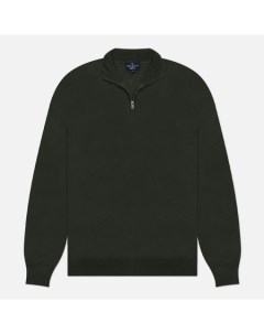 Мужская толстовка Garment Dyed Merino Half Zip Hackett