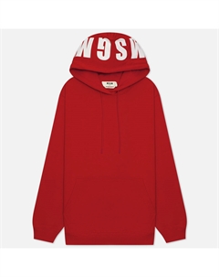 Женская толстовка Macrologo Print Hoodie Seasonal Msgm