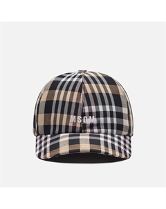 Кепка Micrologo Plaid Baseball Msgm