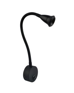 Светильник настенный (бра) Instyle Twist A7603AP-1BK (1*3Вт, 4000К, LED) Arte lamp