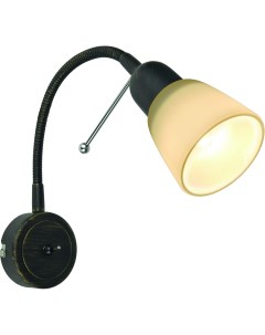 Светильник настенный бра Lettura A7009AP 1BR 1 40Вт E14 Arte lamp