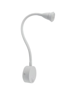 Светильник настенный (бра) Instyle Twist A7603AP-1WH (1*3Вт, 4000К, LED) Arte lamp