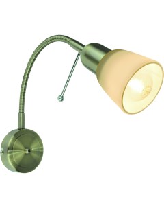 Светильник настенный бра Lettura A7009AP 1AB 1 40Вт E14 Arte lamp