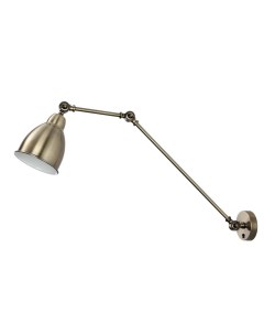 Светильник настенный бра Braccio A2055AP 1AB 1 60Вт E27 Arte lamp