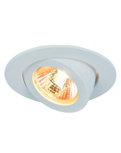 Светильник точечный встраиваемый Instyle Accento A4009PL-1WH (1*50Вт, GU10) Arte lamp