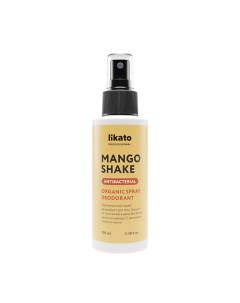 Спрей дезодорант для тела Mango Shake органический 100 Likato