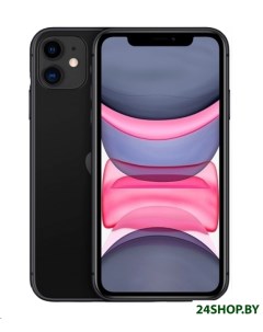 Смартфон iPhone 11 64GB Воcстановленный by Breezy грейд B черный Apple