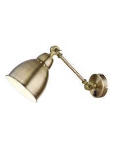 Светильник настенный (бра) Braccio A2054AP-1AB (1*60Вт, E27) Arte lamp