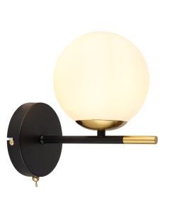 Светильник настенный (бра) Alcor A2224AP-1BK (1*40Вт, E27) Arte lamp