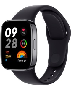 Умные часы Redmi Watch 3 (черный, международная версия) Xiaomi