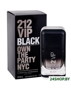 Парфюмерная вода 212 VIP Black 50 мл Carolina herrera