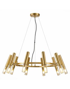 Люстра подвесная SL1236 203 10 золотистый коньячный золотистый 10 5Вт G9 St luce