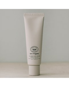 Веганский солнцезащитный крем So Vegan Calming Sun Cream SPF50 PA 50 So natural