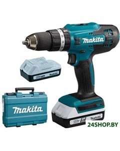 Ударная дрель шуруповерт HP488DWE с 2 мя АКБ кейс Makita