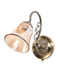 Светильник настенный бра City Nicole A2702AP 1AB 1 60Вт E27 Arte lamp