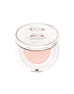 Солнцезащитный кушон для осветления кожи Waterfull Tone Up Sun Cushion SPF50 PA 15 D`alba