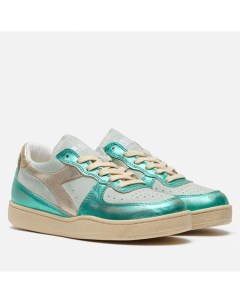 Женские кроссовки Heritage Mi Basket Low Metal Pigskin Used Diadora