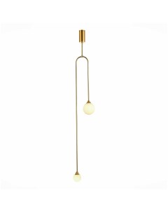 Светильник подвесной SL1187 203 02 золотистый белый 2 5Вт G9 St luce