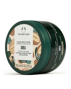 Смягчающий сахарный скраб для тела Shea 250 The body shop