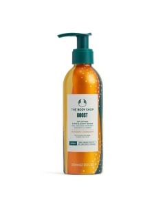 Бодрящий цитрусовый гель для душа и шампунь Boost Uplifting 2 в 1 200 The body shop