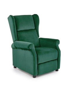 Кресло AGUSTIN 2 раскладное темно зеленый Halmar