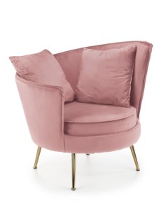 Кресло ALMOND розовый золотой Halmar