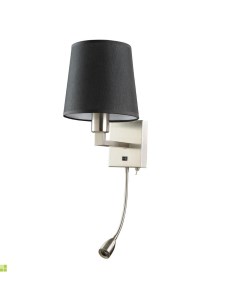 Светильник настенный (бра) Hall A9246AP-2SS (1*40Вт, E27) Arte lamp