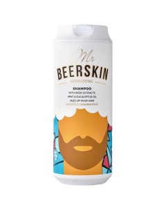 Шампунь с пивными экстрактами бодрящий Mr Energizing Shampoo Beerskin