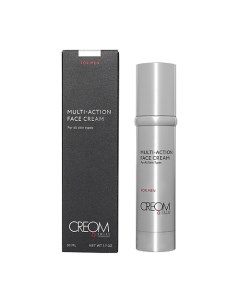 Мультифункциональный крем для лица для мужчин MULTI ACTION FACE CREAM for men Creom