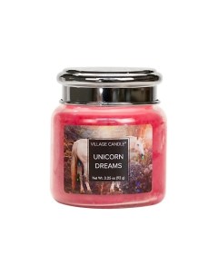 Ароматическая свеча Unicorn Dreams маленькая Village candle