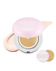 Кушон для лица со сменным блоком Girly Serum Cushion SPF50 PA The blessed moon