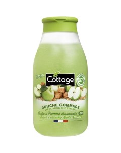 Гель гоммаж для душа Exfoliating Shower Gel SUGAR CRUNCHY APPLE Cottage