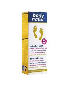 Крем для ног антимозольный для грубой и жесткой кожи стоп Body natur