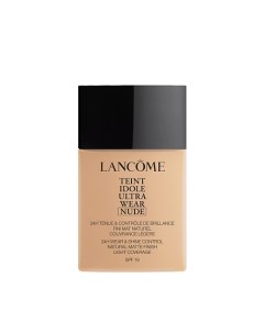 Тональный флюид с невесомым матовым покрытием Teint Idole Ultra Wear Nude Lancome