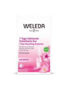 Розовый разглаживающий концентрат Weleda